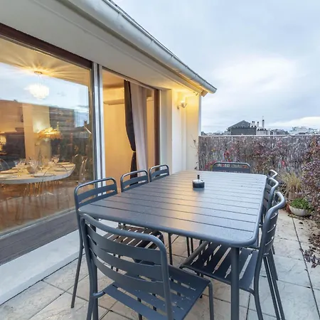 公寓 Le Gatsby - Duplex T4 Bis - Terrasse & Ascenseur