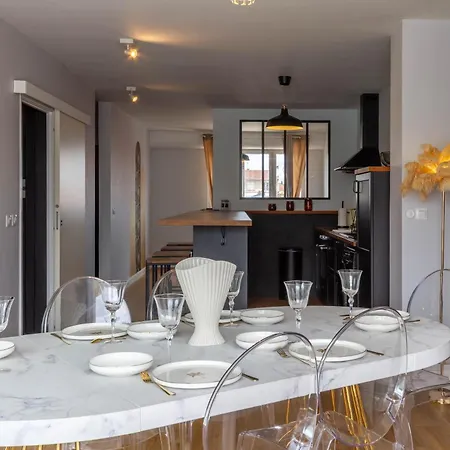 Le Gatsby - Duplex T4 Bis - Terrasse & Ascenseur Apartmán *