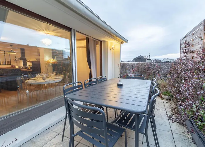 公寓 Le Gatsby - Duplex T4 Bis - Terrasse & Ascenseur