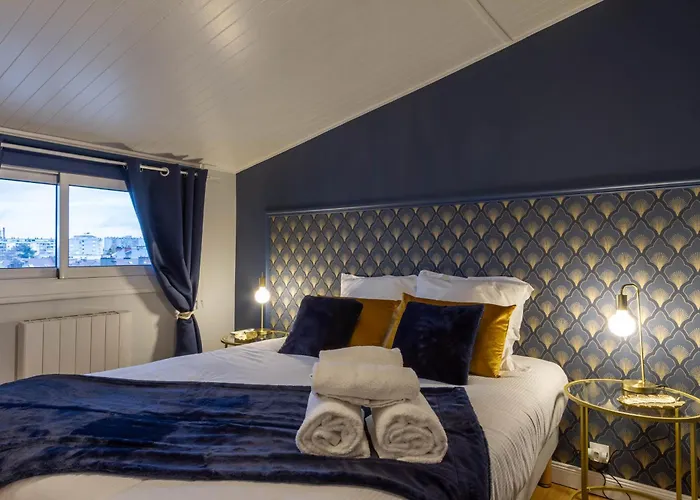 公寓 Le Gatsby - Duplex T4 Bis - Terrasse & Ascenseur *