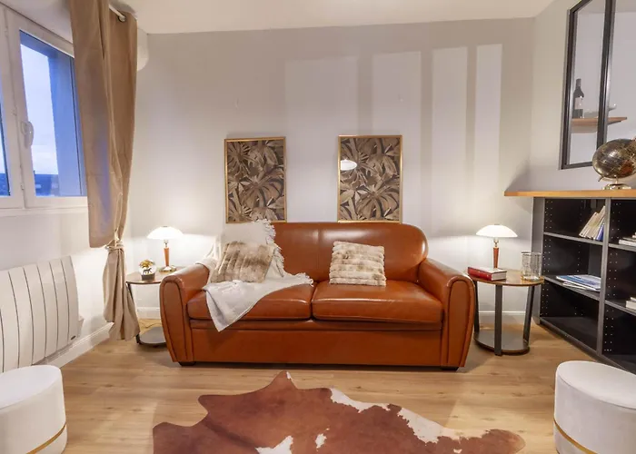 Le Gatsby - Duplex T4 Bis - Terrasse & Ascenseur 公寓 波城